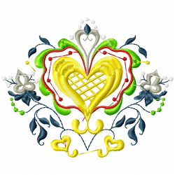 Flowers And Tree Embroidery Design 2 Flowers And Tree Embroidery Design 2